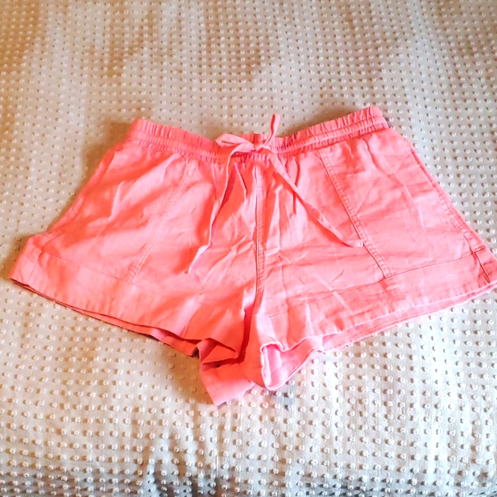 3/$15 Universal Thread pink linen shorts sz small